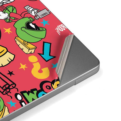 Looney Tunes Marvin the Martian Patches Apple MacBook Pro 14-inch Skin
