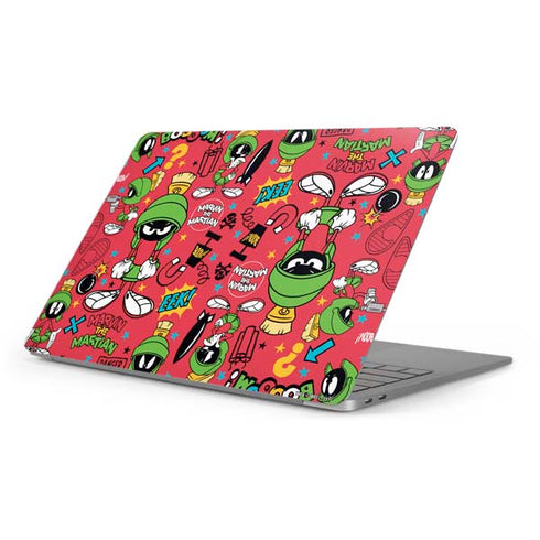 Looney Tunes Marvin the Martian Patches Apple MacBook Pro 16-inch Skin