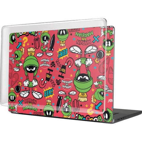 Looney Tunes Marvin the Martian Patches MacBook Cases