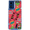 Looney Tunes Marvin the Martian Patches Moto G 5G (2024) Clear Case