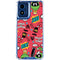 Looney Tunes Marvin the Martian Patches Moto G Play 4G (2024) Clear Case