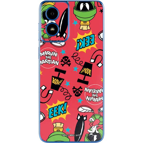 Looney Tunes Marvin the Martian Patches Moto G Play 4G (2024) Skin