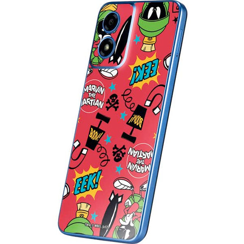 Looney Tunes Marvin the Martian Patches Moto G Play 4G (2024) Skin