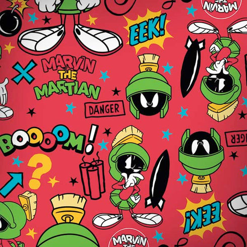 Looney Tunes Marvin the Martian Patches Moto G6 Skin