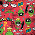 Looney Tunes Marvin the Martian Patches Moto G6 Skin