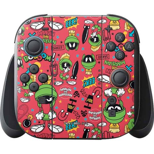 Looney Tunes Marvin the Martian Patches Nintendo Switch 2 (2025) with Joy-Con Skin