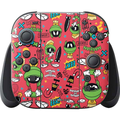 Looney Tunes Marvin the Martian Patches Nintendo Skins