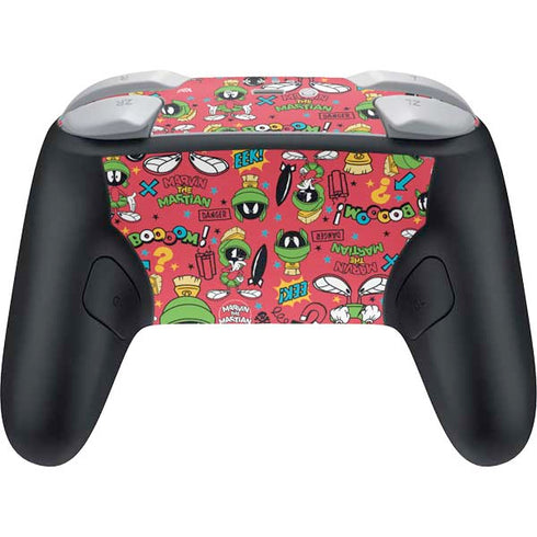 Looney Tunes Marvin the Martian Patches Nintendo Switch 2 (2025) Pro Controller Skin