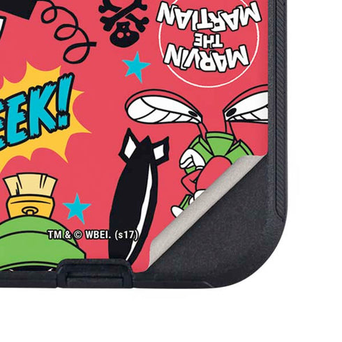 Looney Tunes Marvin the Martian Patches Otterbox Defender iPhone Skin