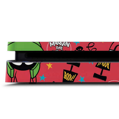 Looney Tunes Marvin the Martian Patches PS4 Slim Skin