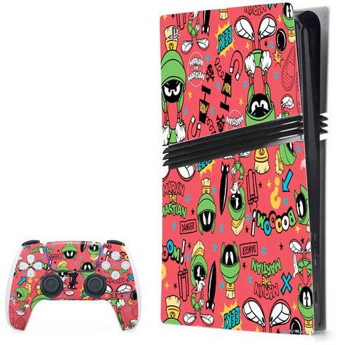 Looney Tunes Marvin the Martian Patches PlayStation PS5 Skins