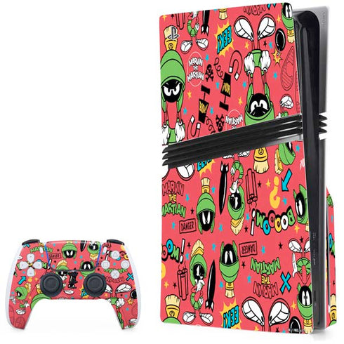 Looney Tunes Marvin the Martian Patches PlayStation PS5 Skins
