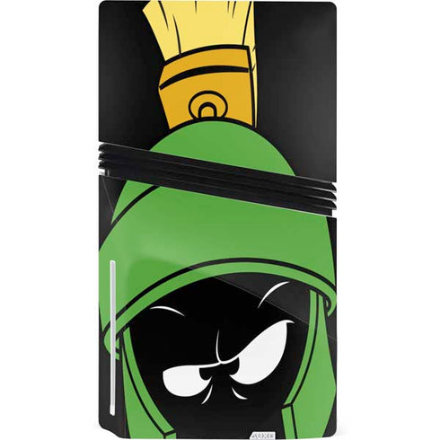 Looney Tunes Marvin the Martian PS5 Pro Disk Console Skin
