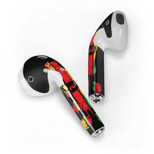 Looney Tunes Marvin the Martian Sliced Apple AirPods Skin
