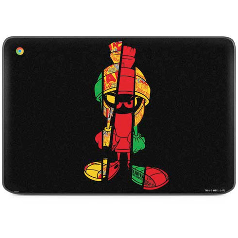Looney Tunes Marvin the Martian Sliced HP Chromebook Skin