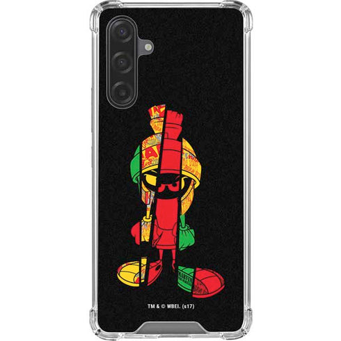 Looney Tunes Marvin the Martian Sliced Galaxy A17 Clear Case