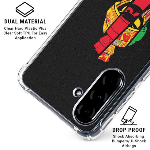 Looney Tunes Marvin the Martian Sliced Galaxy A36 5G Clear Case