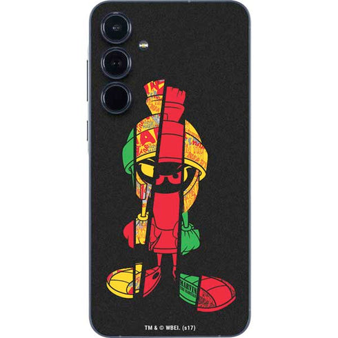 Looney Tunes Marvin the Martian Sliced Galaxy A55 5G Skin
