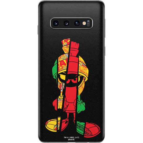 Looney Tunes Marvin the Martian Sliced Galaxy S10 Skin