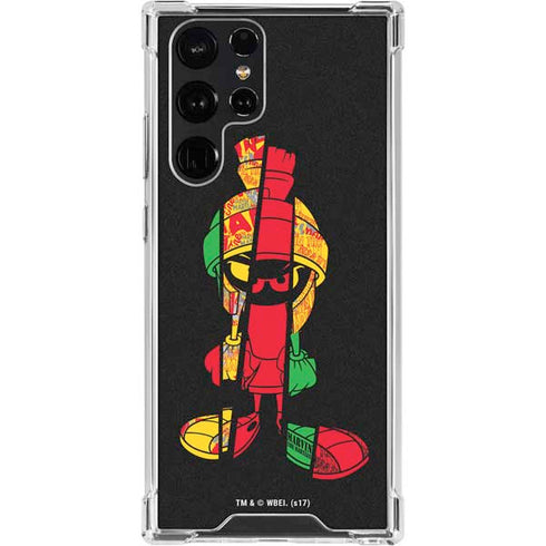 Looney Tunes Marvin the Martian Sliced Galaxy S23 Ultra Clear Case