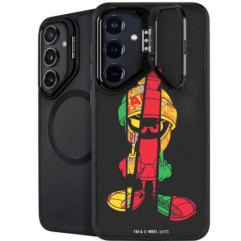 Looney Tunes Marvin the Martian Sliced Galaxy S24 Kickstand Case