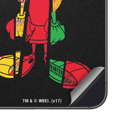 Looney Tunes Marvin the Martian Sliced Galaxy S25 Plus Skin