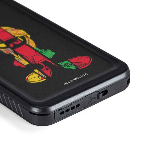Looney Tunes Marvin the Martian Sliced Galaxy S24 Plus Waterproof Case