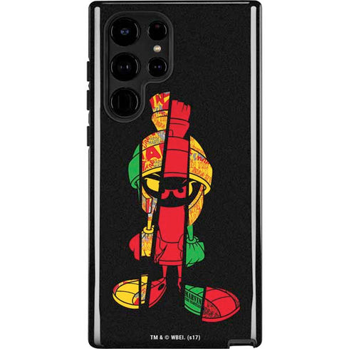 Looney Tunes Marvin the Martian Sliced Galaxy S25 Ultra Impact Case