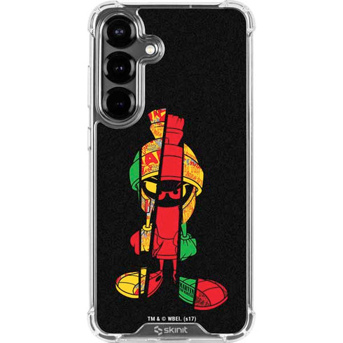 Looney Tunes Marvin the Martian Sliced Galaxy S26 Clear Case