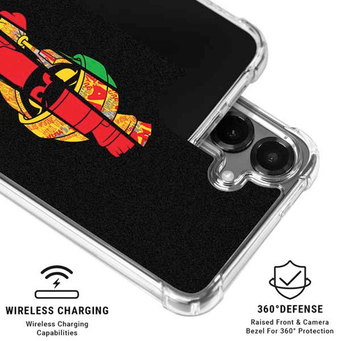 Looney Tunes Marvin the Martian Sliced Galaxy S26 Plus Clear Case