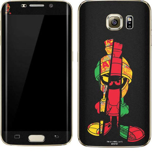 Looney Tunes Marvin the Martian Sliced Galaxy S7 Edge Skin