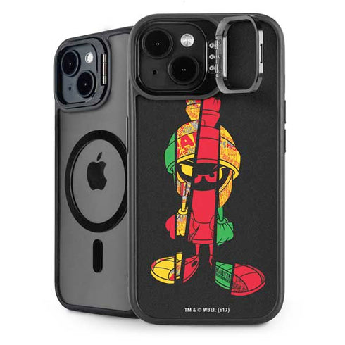 Looney Tunes Marvin the Martian Sliced iPhone 15 Plus Kickstand Case