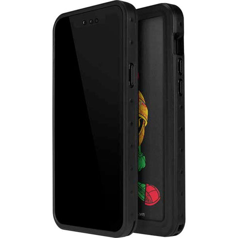 Looney Tunes Marvin the Martian Sliced iPhone 15 Pro Waterproof Case