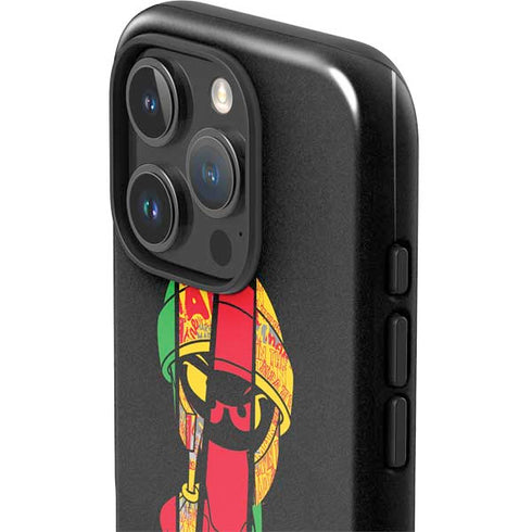 Looney Tunes Marvin the Martian Sliced iPhone 16 Pro Impact Case