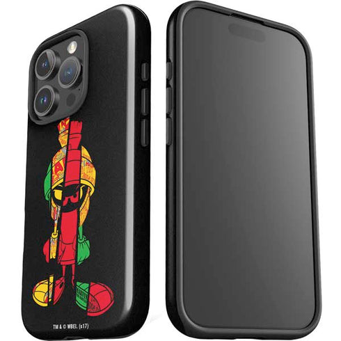 Looney Tunes Marvin the Martian Sliced iPhone 16 Pro Max Impact Case