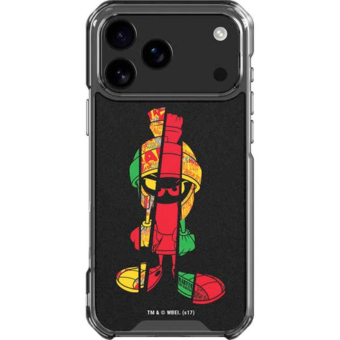 Looney Tunes Marvin the Martian Sliced iPhone 18 Pro Max Clear Case