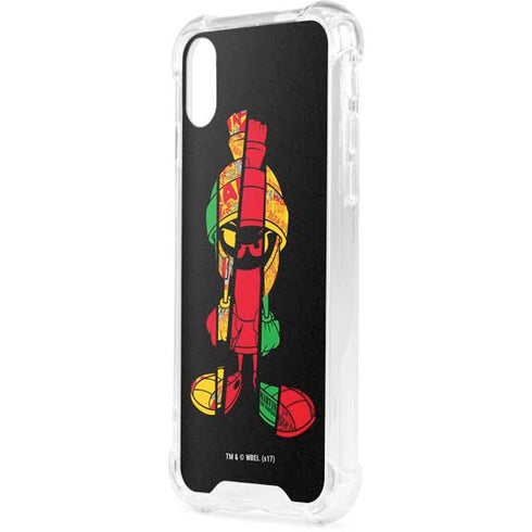 Looney Tunes Marvin the Martian Sliced iPhone XS Clear Case