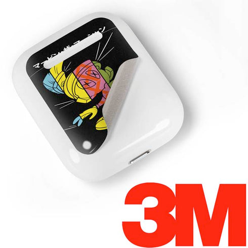 Looney Tunes Marvin the Martian Sliced Juxtapose Apple AirPods Skin