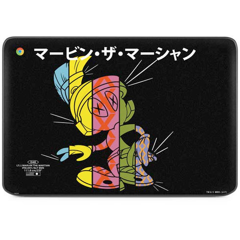 Looney Tunes Marvin the Martian Sliced Juxtapose HP Chromebook Skin