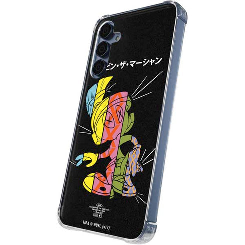 Looney Tunes Marvin the Martian Sliced Juxtapose Galaxy A35 5G Clear Case