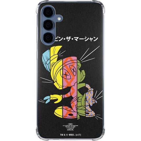 Looney Tunes Marvin the Martian Sliced Juxtapose Galaxy A55 5G Clear Case