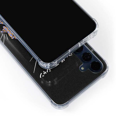 Looney Tunes Marvin the Martian Sliced Juxtapose Galaxy A55 5G Clear Case