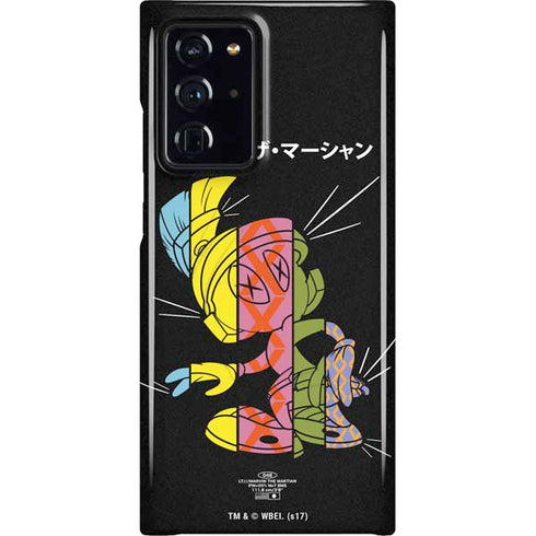 Looney Tunes Marvin the Martian Sliced Juxtapose Galaxy Cases