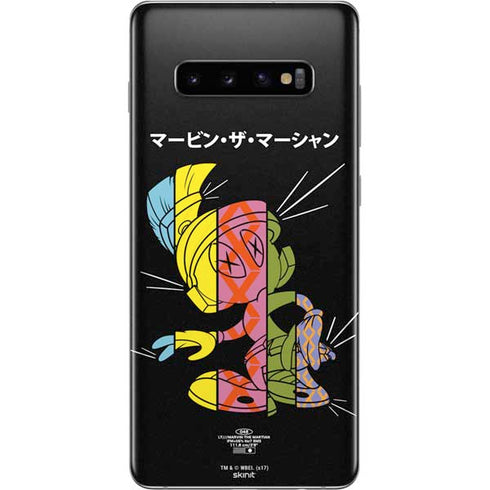 Looney Tunes Marvin the Martian Sliced Juxtapose Galaxy S10 Plus Skin