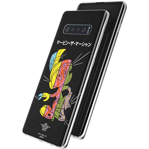 Looney Tunes Marvin the Martian Sliced Juxtapose Galaxy S10 Plus Skin