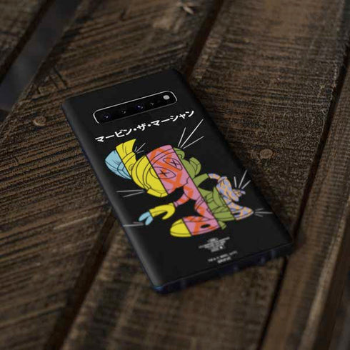 Looney Tunes Marvin the Martian Sliced Juxtapose Galaxy S10 Plus Skin