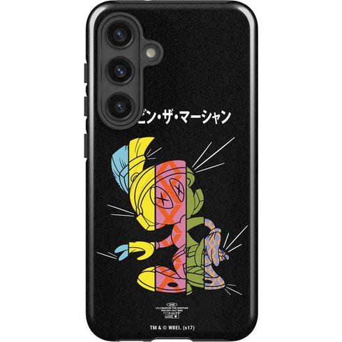 Looney Tunes Marvin the Martian Sliced Juxtapose Galaxy S25 Impact Case