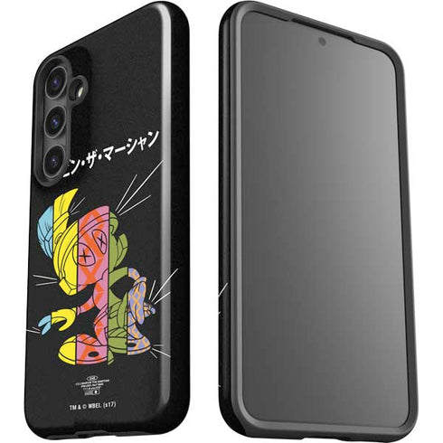 Looney Tunes Marvin the Martian Sliced Juxtapose Galaxy S25 Impact Case