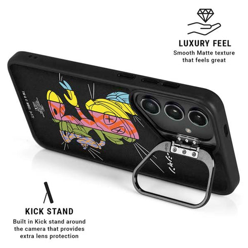 Looney Tunes Marvin the Martian Sliced Juxtapose Galaxy S24 Ultra Kickstand Case