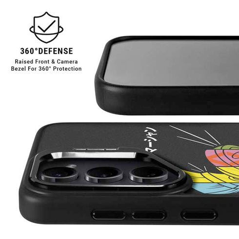 Looney Tunes Marvin the Martian Sliced Juxtapose Galaxy S24 Ultra Kickstand Case